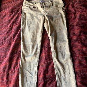 Tan Bongo straight leg pants